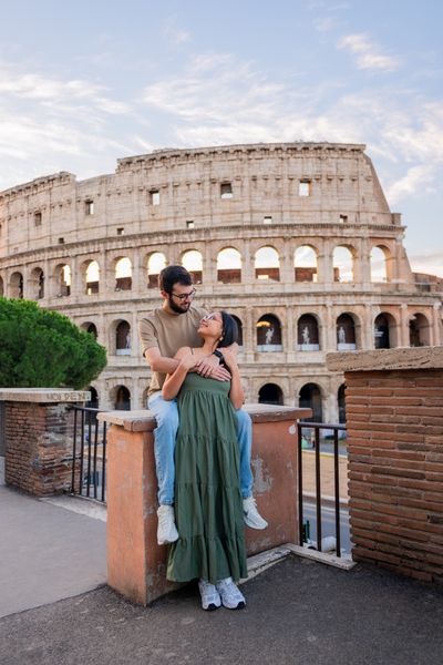 Lucas — Professional photoshoot at the Colosseum · 2 w ago — photo by Valentina Fusiello, Smiler