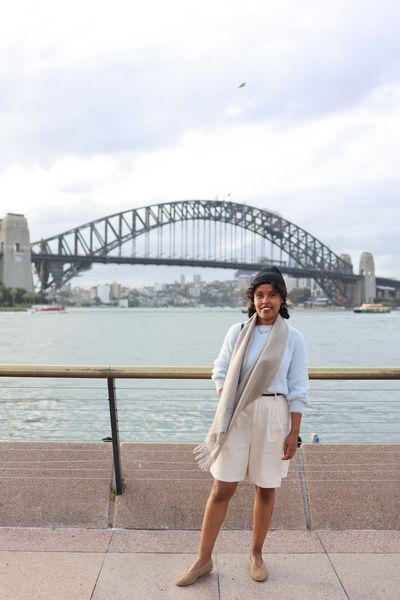 Photoshoot at Iconic Sights, Sydney in Sydney — photo by Zach Deng, Smiler