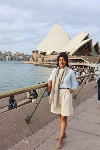 Photoshoot at Iconic Sights, Sydney in Sydney — photo by Zach Deng, Smiler