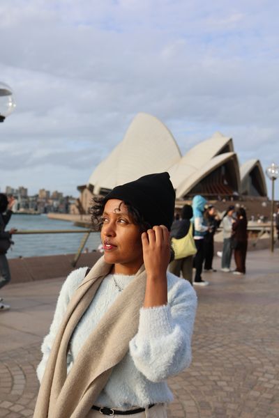 Photoshoot at Iconic Sights, Sydney in Sydney — photo by Zach Deng, Smiler