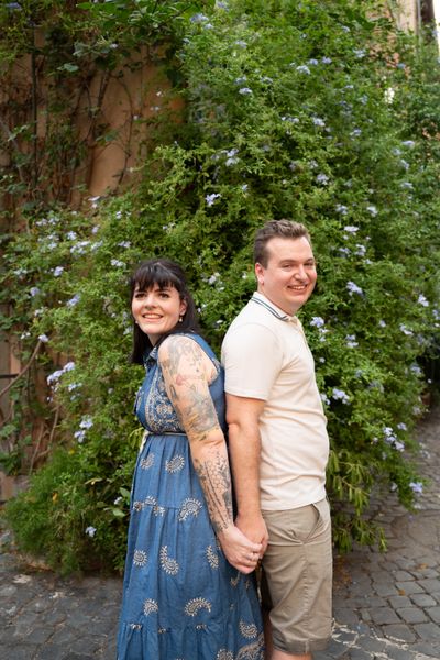 Romantic couples photoshoot in Rome in Rome — photo by shaghayegh shojaee, Smiler