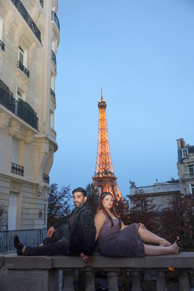 Eiffel Tower Photoshoot in Paris in Paris — photo by Sami Photography, Smiler