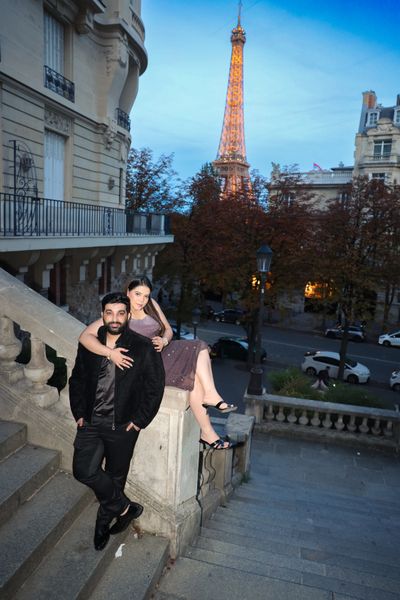 Eiffel Tower Photoshoot in Paris in Paris — photo by Sami Photography, Smiler