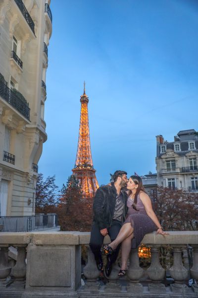 Eiffel Tower Photoshoot in Paris in Paris — photo by Sami Photography, Smiler