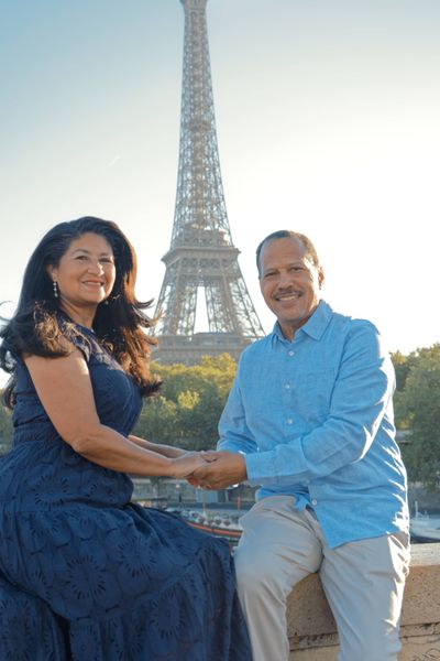 Francisco — Eiffel Tower Photoshoot in Paris · 2 w ago — photo by Quentin de LABEAUME, Smiler