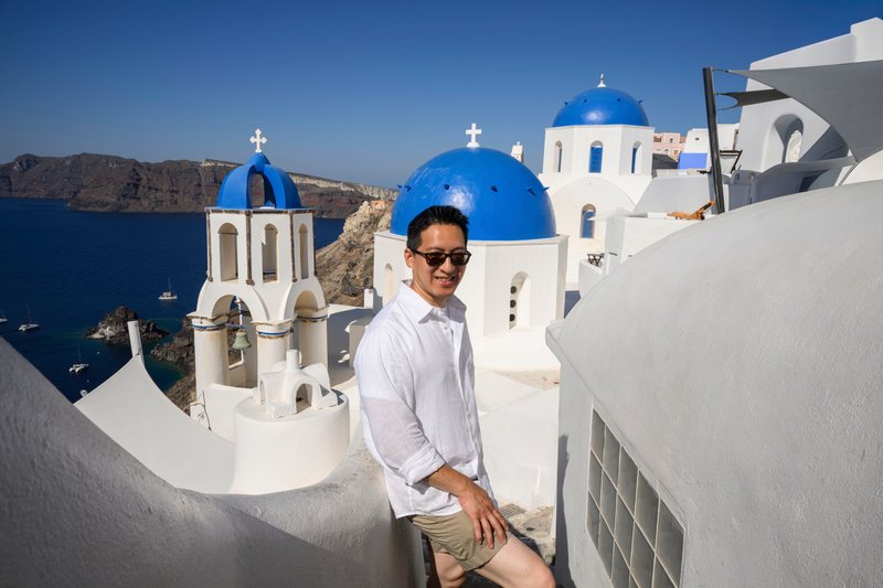 Santorini photo spots, photo by Shaqayeq Farhang
