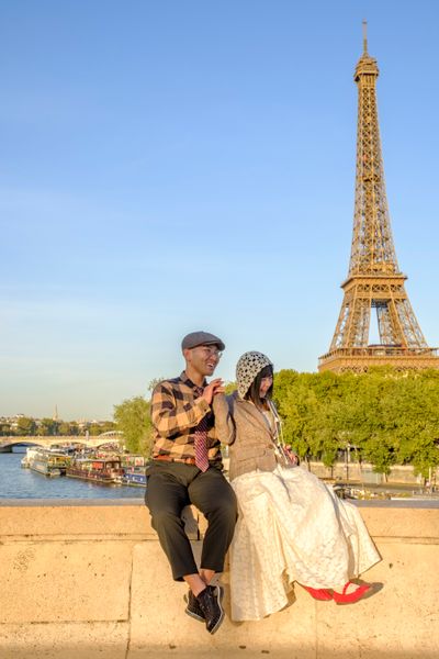 Eiffel Tower Photoshoot in Paris in Paris — photo by George Pridonishvili, Smiler