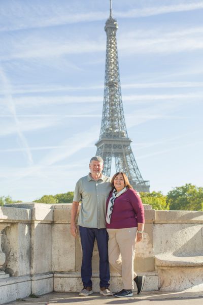 Eiffel Tower Photoshoot in Paris in Paris — photo by Vishwajeet Devrukhkar, Smiler
