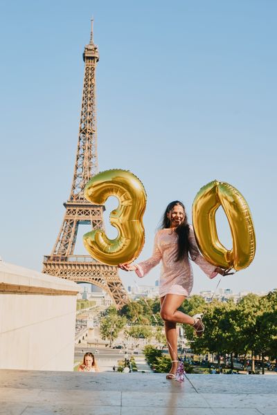 Eiffel Tower Photoshoot in Paris in Paris — photo by Romain B, Smiler