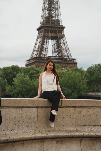 Eiffel Tower Photoshoot in Paris in Paris — photo by mohamed mahaerm, Smiler