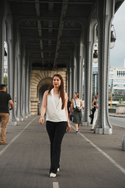 Marissa — Eiffel Tower Photoshoot in Paris · 6 days ago — photo by mohamed mahaerm, Smiler