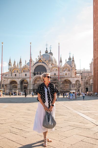 Professional photoshoot at the Piazza San Marco in Venice · today — photo by K Yellow, Smiler