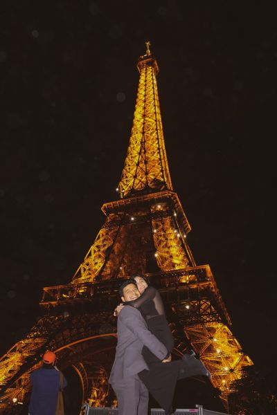 Eiffel Tower Photoshoot in Paris in Paris — photo by Nasir Khan, Smiler