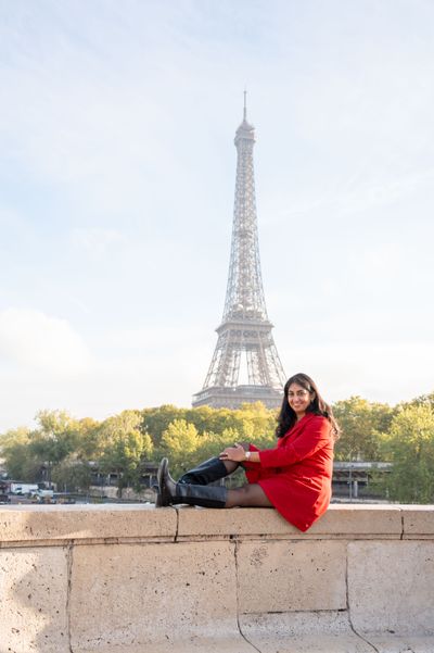 Eiffel Tower Photoshoot in Paris in Paris — photo by mohamed mahaerm, Smiler