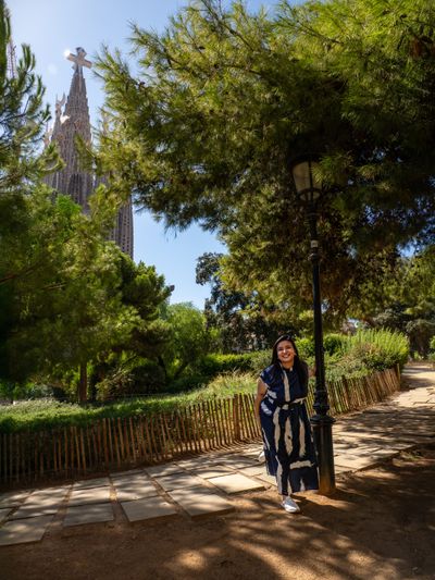 Photoshoot at Sagrada Familia, Barcelona in Barcelona — photo by María Cristina Roldán, Smiler