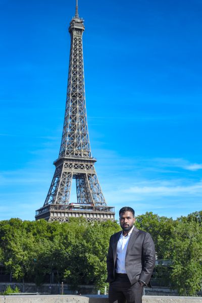 Manigandan — Eiffel Tower Photoshoot in Paris · 4 days ago — photo by Sami Photography, Smiler