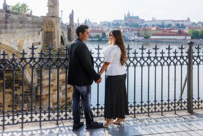 Professional photoshoot at Prague old town in Prague — photo by Katerina Krejčová, Smiler