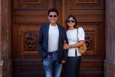 Professional photoshoot at Prague old town in Prague — photo by Katerina Krejčová, Smiler