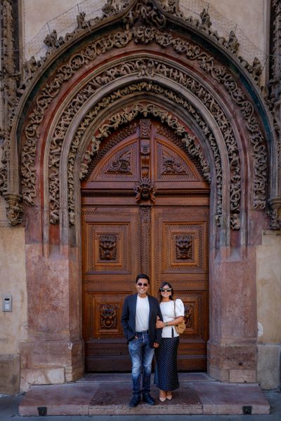 Mayank — Professional photoshoot at Prague old town · 3 w ago — photo by Katerina Krejčová, Smiler
