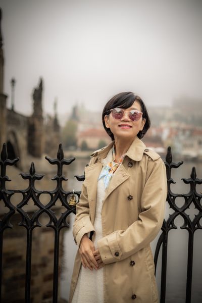 Woo — Professional photoshoot at Prague old town · 5 days ago — photo by Silviu Robu, Smiler