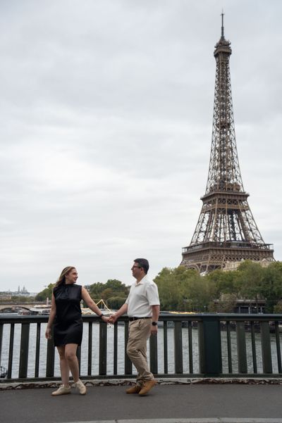 Eiffel Tower Photoshoot in Paris in Paris — photo by mohamed mahaerm, Smiler