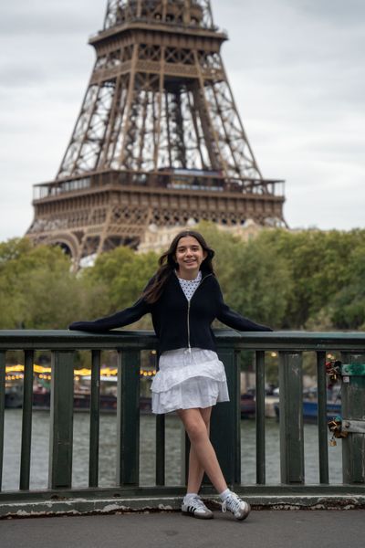 Daniel — Eiffel Tower Photoshoot in Paris · today — photo by mohamed mahaerm, Smiler