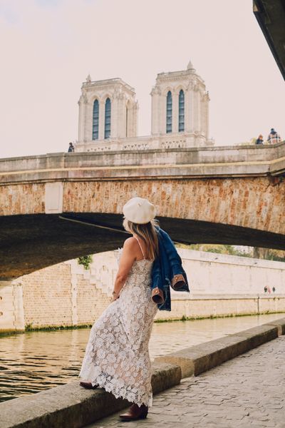 Notre-Dame Photoshoot in Paris in Paris — photo by Romain B, Smiler