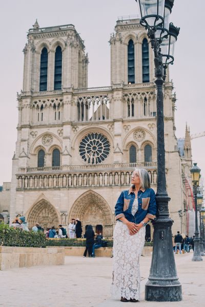 Notre-Dame Photoshoot in Paris in Paris — photo by Romain B, Smiler