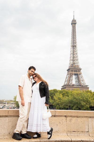 Eiffel Tower Photoshoot in Paris in Paris — photo by mohamed mahaerm, Smiler