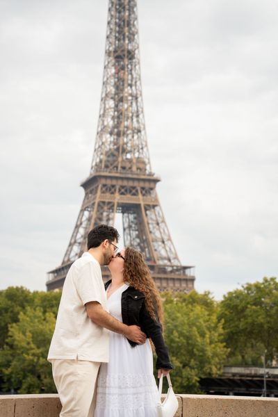 Liel — Eiffel Tower Photoshoot in Paris · 2 days ago — photo by mohamed mahaerm, Smiler