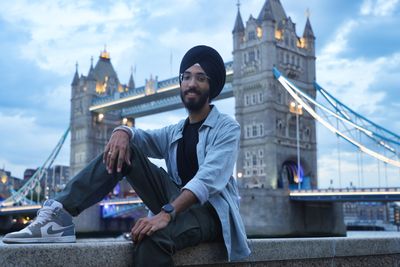 Photoshoot at Tower Bridge and Tower of London Private, London in London — photo by S REDDY, Smiler