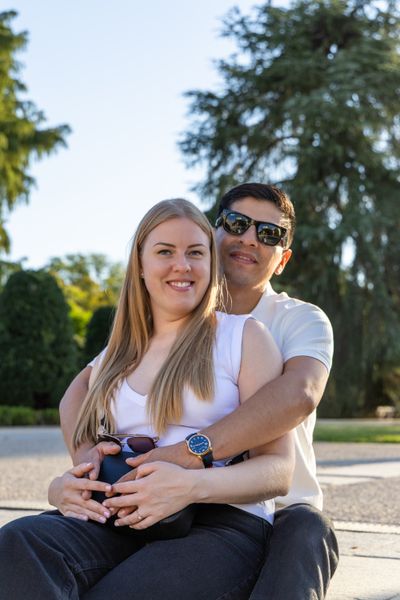 Maria — Professional photoshoot at Retiro Park · 2 w ago — photo by Paula Montoya, Smiler