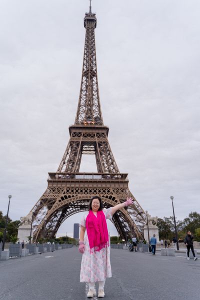 KRYSTAL — Eiffel Tower Photoshoot in Paris · 2 w ago — photo by Jona Tonkovic, Smiler