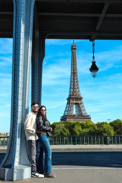 Eiffel Tower Photoshoot in Paris in Paris — photo by Sami Photography, Smiler