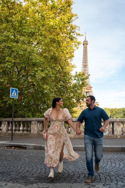 Eiffel Tower Photoshoot in Paris in Paris — photo by mohamed mahaerm, Smiler