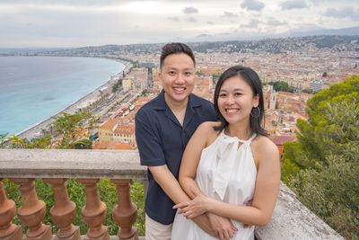 Photoshoot at Old Nice, Nice in Nice — photo by M.A. Photo, Smiler