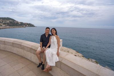 Photoshoot at Old Nice, Nice in Nice — photo by M.A. Photo, Smiler