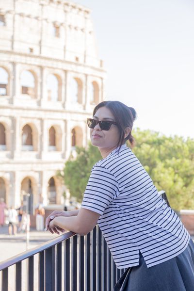 Kaira — Professional photoshoot at the Colosseum · 3 days ago — photo by Felice Scala, Smiler