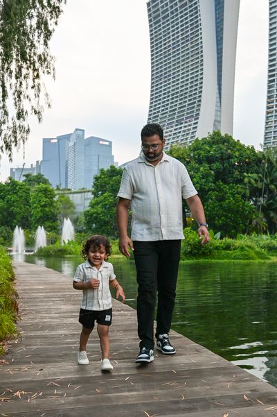 Photoshoot at Gardens by the Bay, Singapore in Singapore — photo by Amelia Yuliana Binte Jamil, Smiler