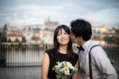 Romantic photoshoot in Prague in Prague — photo by Silviu Robu, Smiler