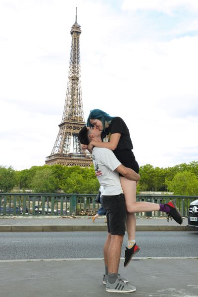 Eiffel Tower Photoshoot in Paris in Paris — photo by Sami Photography, Smiler