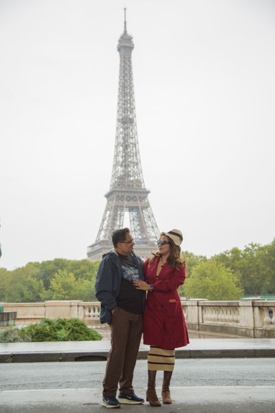 Eiffel Tower Photoshoot in Paris in Paris — photo by Vishwajeet Devrukhkar, Smiler