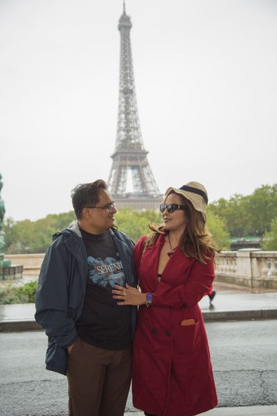 Eiffel Tower Photoshoot in Paris in Paris — photo by Vishwajeet Devrukhkar, Smiler