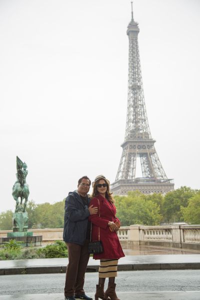 Nazmun — Eiffel Tower Photoshoot in Paris · 2 w ago — photo by Vishwajeet Devrukhkar, Smiler