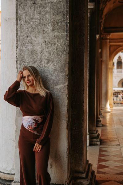 Professional photoshoot at the Piazza San Marco in Venice in Venice — photo by key mazhari, Smiler