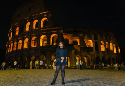 Professional photoshoot at the Colosseum in Rome — photo by Mohamed Sajjadh, Smiler