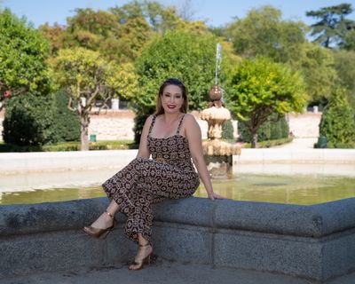 Photoshoot at Retiro Park, Madrid in Madrid — photo by Belinda Callander, Smiler