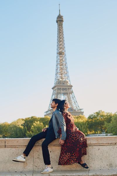 Eiffel Tower Photoshoot in Paris in Paris — photo by Romain B, Smiler