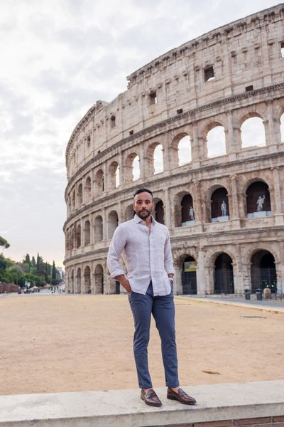 Sairam — Professional photoshoot at the Colosseum · 5 days ago — photo by Francesco Macioni, Smiler