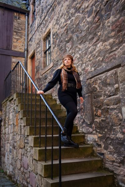 Private photo tour at old town in Edinburgh — photo by Adrian Chiu, Smiler